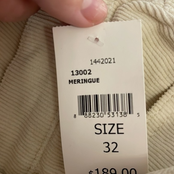 NWT DL1961 Mara Meringue Mid-Rise Instasculpt Ankle St Size 32 - Picture 5 of 5